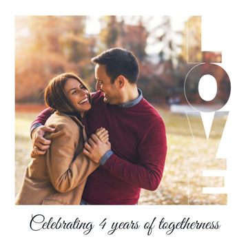 Picture of Love 1-Anniversary - 12x12