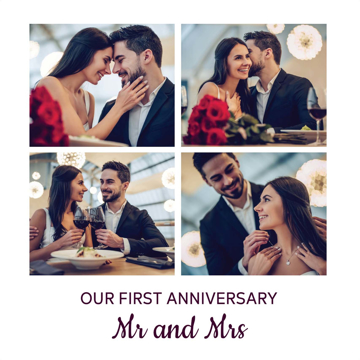 Picture of Our First Anniversary - 12x12