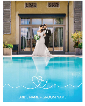 Picture of Bride + Groom - 14x11