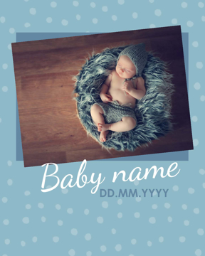 Picture of Welcome Baby - 20x16