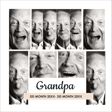 Picture of Grandpa - 12x12