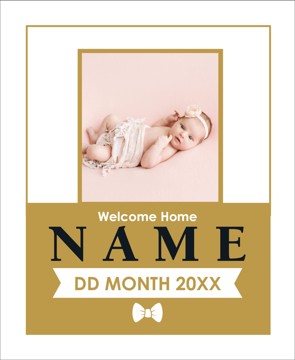 Picture of Welcome Home Girl - 20x16