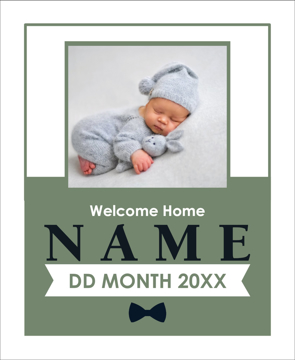 Picture of Welcome Home Boy - 20x16