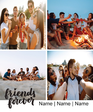 Picture of Friends-01 60x50 Sherpa