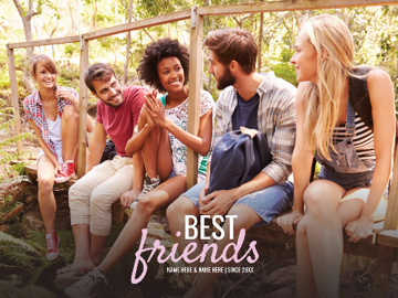 Picture of Friends-06 50x60 Sherpa