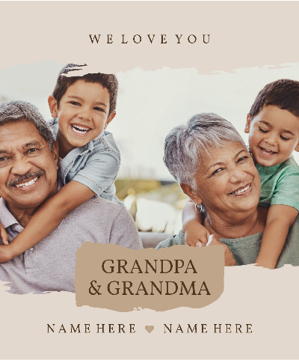 Picture of Grandparents-03 60x50 Sherpa
