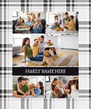 Picture of Family-12 40x30 Plush Fleece (No Bleed)