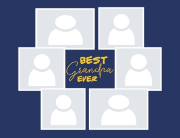 Picture of Grandparents-05 30x40 Fleece (Bleed)
